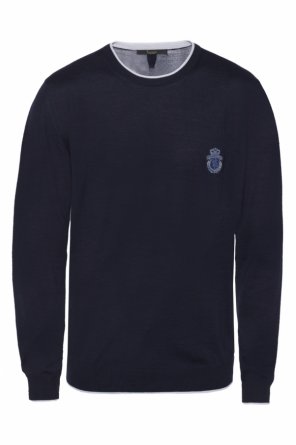 Sweter z naszywką z logo, zdjęcie 1 Sweter z naszywką z logo od Billionaire